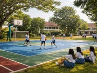 Lapangan Olahraga & Area Aktivitas