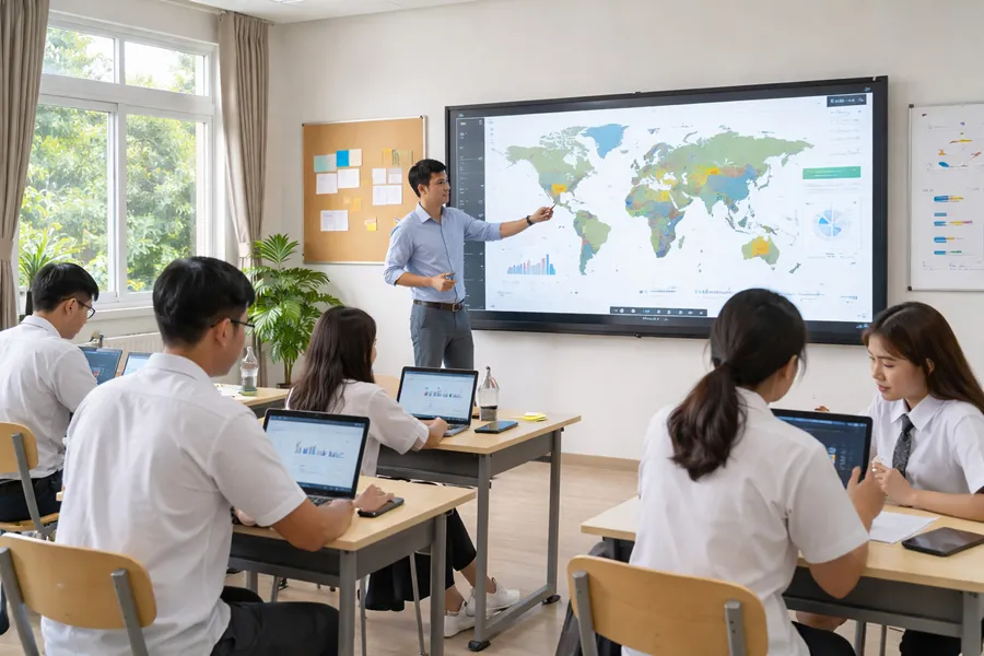 Ruang Kelas Interaktif Ruang Kelas Interaktif